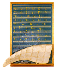 white boat/white board with fir