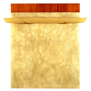 white boat/white board with fir